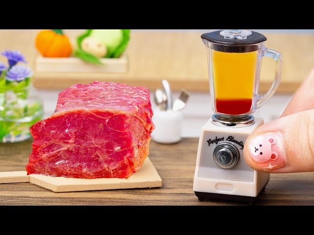 Amazing Miniature Beef Recipe 🥩 Best Of Miniature Spaghetti with Meat Sauce|ASMR Cooking Compilation