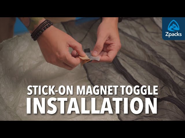 Stick on Magnet Toggle Installation | Zpacks