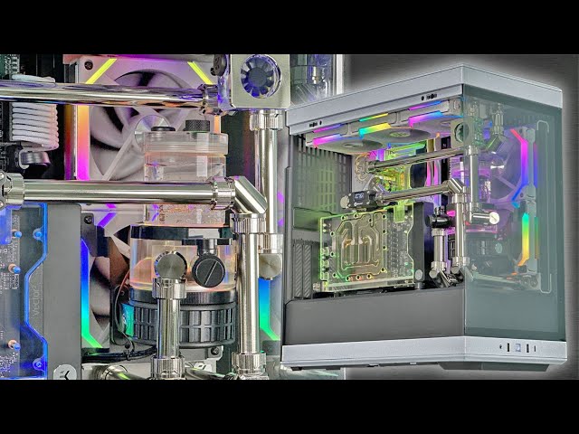 $6000 HYTE Y40 ㅣ13900KSㅣRTX4090 RGB PC Build