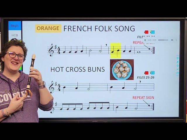 3 orange belt - French Folk Song