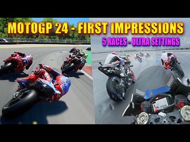 MotoGP 24 - First Impressions Gameplay PC Steam | Ultra 4K