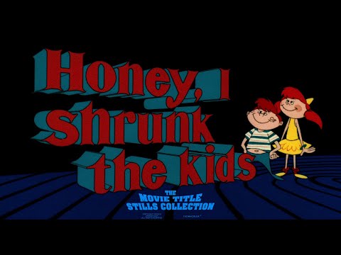 Honey, I Shrunk the Kids (1989) title sequence