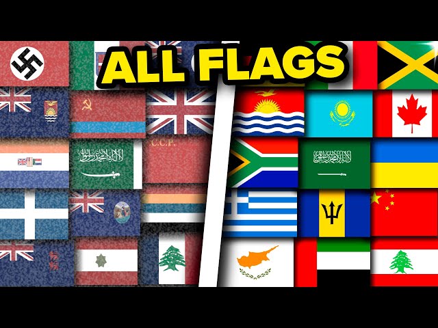 Evolution of ALL World Flags Over Last 100 Years (1924-2024) | Compilation