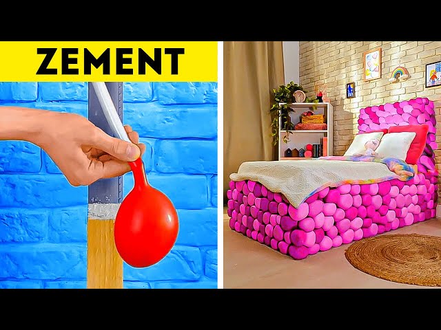 Dream Bubble Bett: DIY Möbel und Heimdekoration Basteln