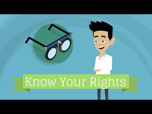 Know your eyecare and eyewear rights