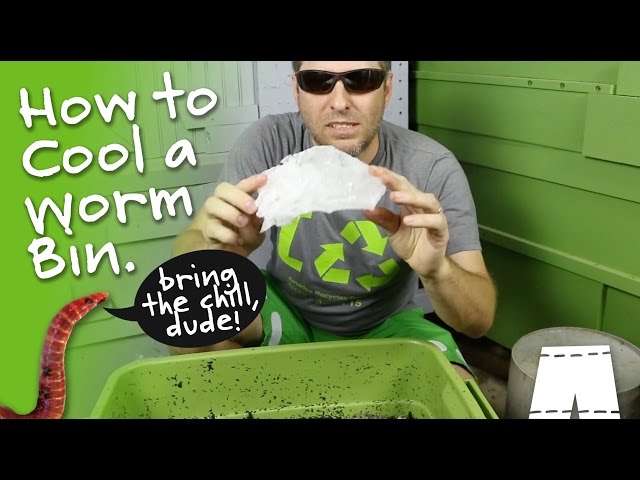 How To Modify A DIY Worm Composter For Hot Weather