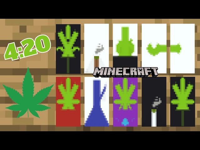 Minecraft 420 Banner Designs - It's Banner Time!