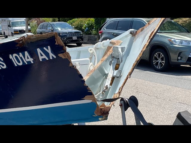 Repairing A Crashed Boat part 2