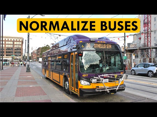 10 Cities Where Buses Are Normal and Good, Actually