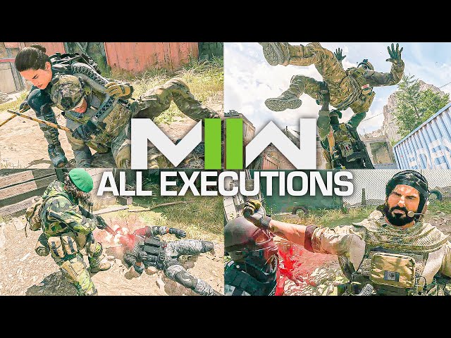 Warzone 2 & Modern Warfare 2 - All Finishing Moves / Executions