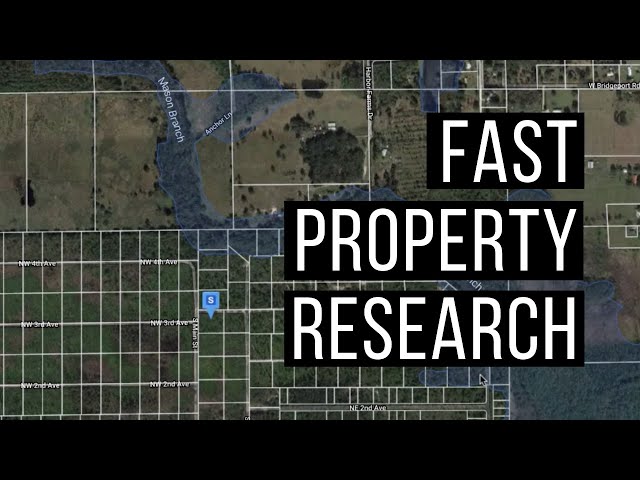 The Fastest Way to Research Any Property in the United States