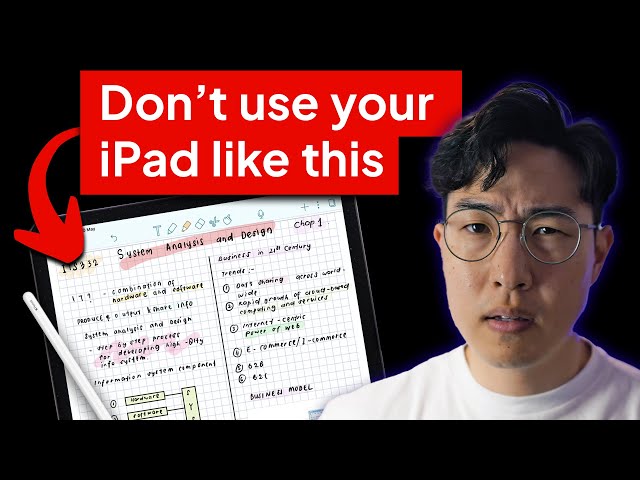 How to UPGRADE iPad note taking (with Science)