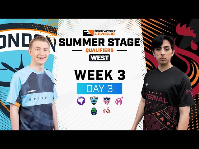 Overwatch League 2023 Season | Summer Qualifiers West | Week 3 Day 3