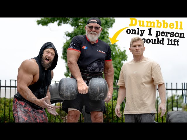 This 73-Year-Old man has the World’s strongest grip