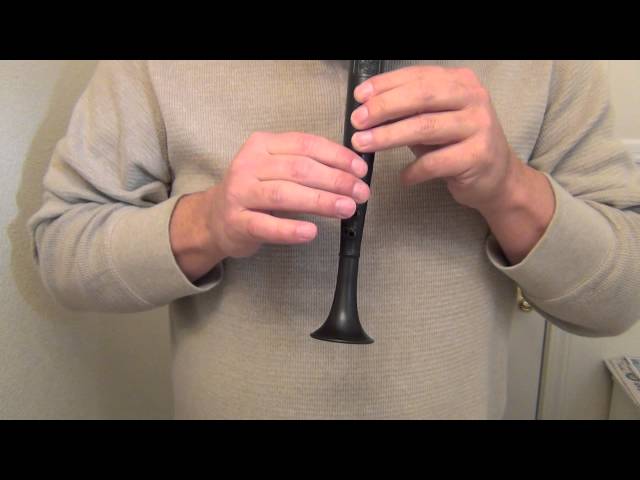 Three Blind Mice, How to Flutophone, Recorder, Conn Song Flute