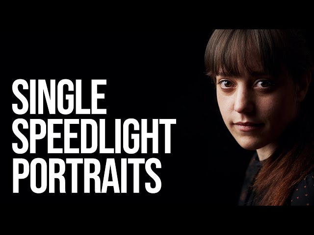 Shooting Portraits with One Speedlight