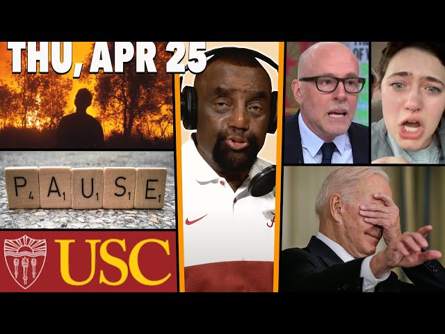 Climate Crisis; Biden Pauses; Know Not What They Do; Blessed Squatter; HS BULLY | JLP SHOW (4/25/24)