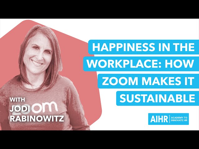 All About HR - Ep#2.6 - Happiness in the Workplace: How Zoom Makes it Sustainable