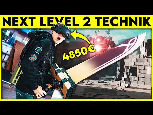 Wir testen neue NEXT LEVEL 2 Technik (VR-SCHWERT)