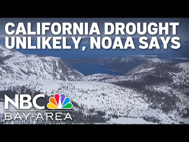 California to remain drought free for second straight year, NOAA says