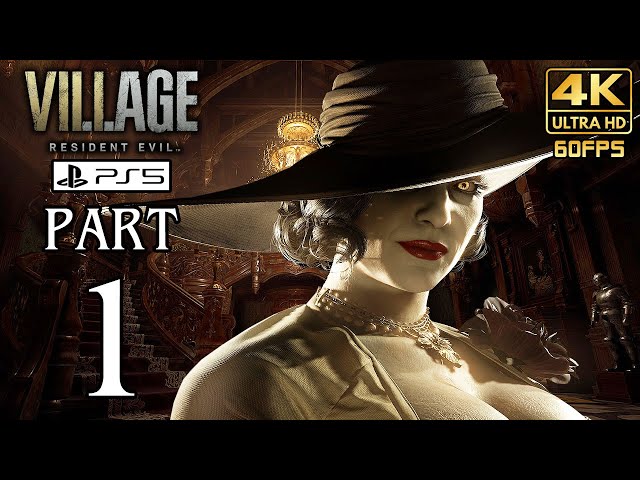 Resident Evil 8 VILLAGE (PS5) Walkthrough PART 1 Gameplay No Commentary @ 4K 60ᶠᵖˢ ✔
