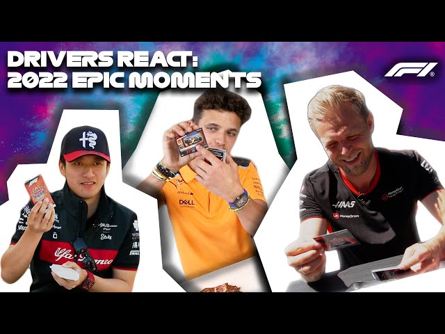 "IT'S ME!" F1 Drivers Unpack Their 2022 Topps Epic Moments!