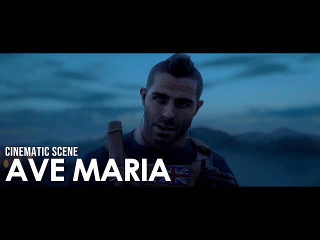 SOAP VOLUNTEERS TO A SUICIDE MISSION - Call of Duty: Modern Warfare 2 "Ave Maria" Cutscene