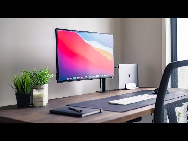 My Minimal Productivity Mac Desk Setup (for students, office work, developers, and more!)