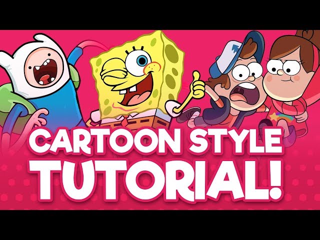 How To Draw Cartoon Style - Process Tutorial