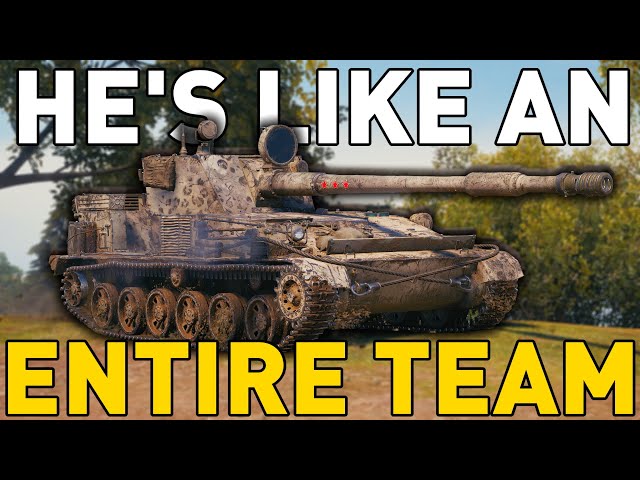 HE'S LIKE AN ENTIRE TEAM! World of Tanks