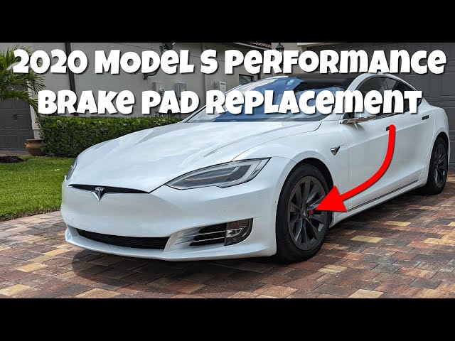 2020 Tesla MSP Front Brake Pad Replacement | Tesla Corsa Atlanta Prep!