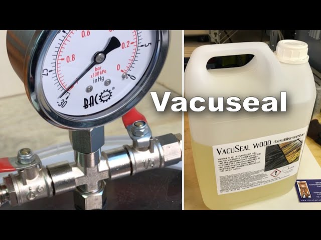 Stabilize with Vacuseal | Wood, Vacuum, Pump, Bacoeng | Knife Making Episode 126