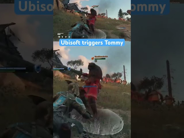 Ubisoft triggers Tommy with the Peacekeeper Changes #forhonor #shorts #tommy