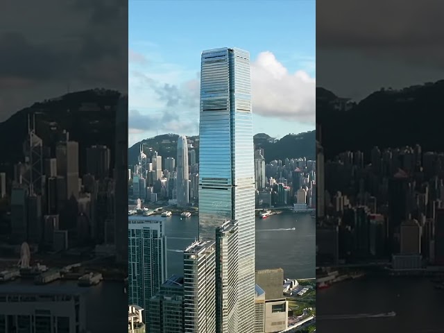 Hong Kong Aerial View #shortvideo  #exploropia