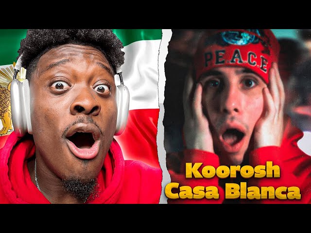 Koorosh - Casa Blanca (feat. Young Sudden) | OFFICIAL VISUALIZER 🔥 REACTION