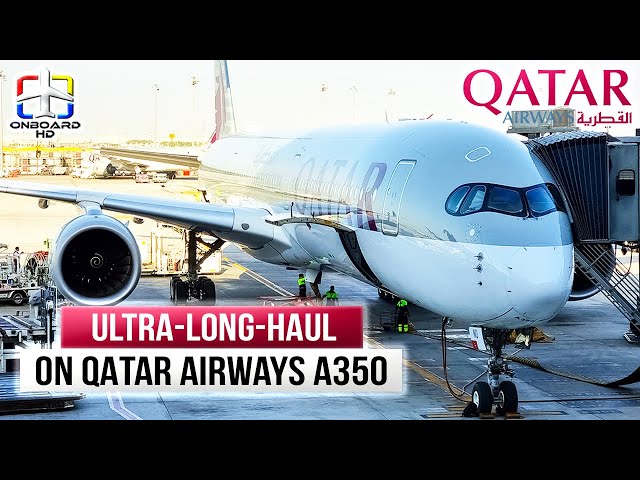 TRIP REPORT | Surviving 15h in Economy Class! | Qatar Airways A350-1000 | San Francisco to Doha
