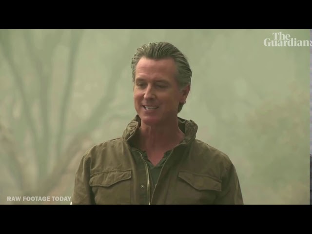 U.S. West Coast Wildfires: California governor Newsom- "We are in the midst of a climate emergency"