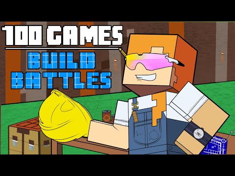 100 Games - [Minecraft Build Battles]
