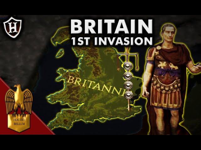 Caesar ⚔️ First Invasion of Britain, 55 BC