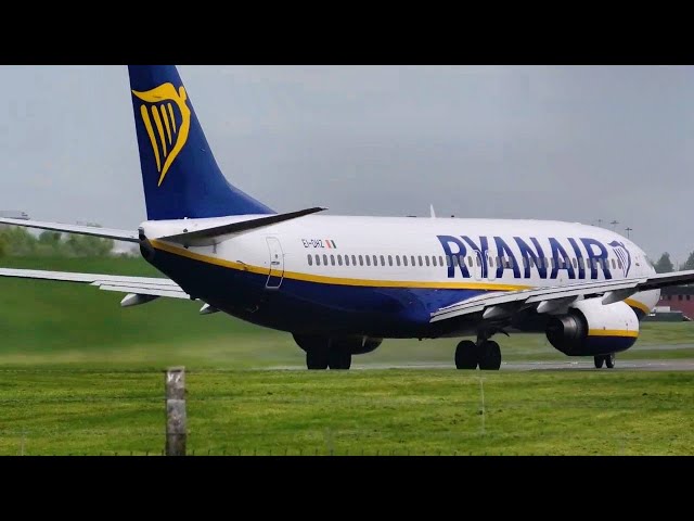 Ryanair TURN & BURN ✈️ Planespotting at BHX