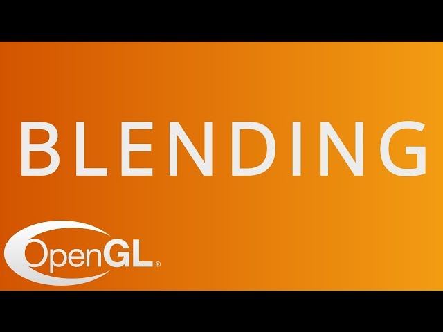 Blending in OpenGL