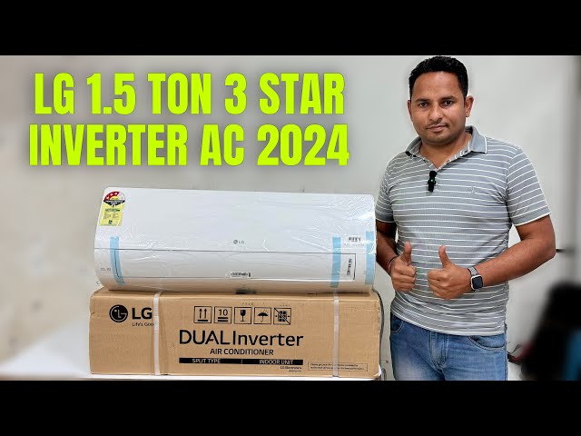 LG's New 1.5 Ton 3 Star 6 IN 1 Dual Inverter Viraat AC 2024 | Demo details and review