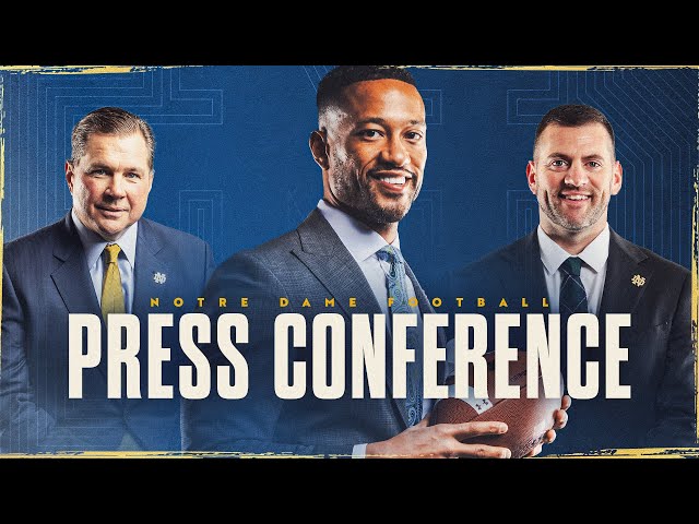 Spring Football Press Conference (4.15.23) | Notre Dame Football