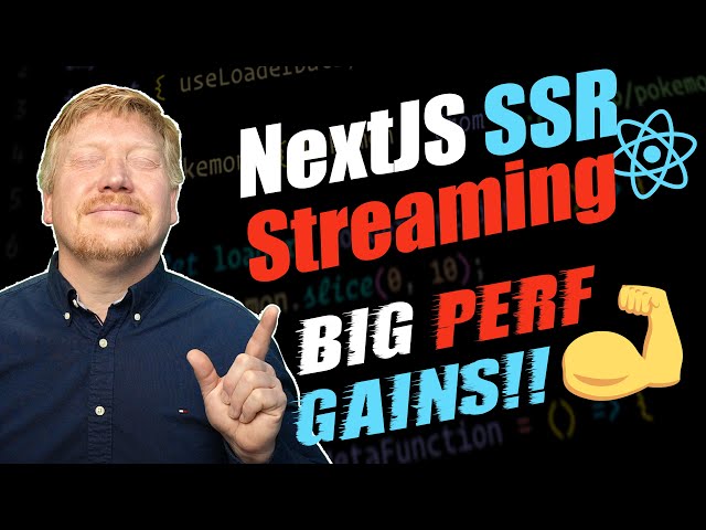 React Streaming In Depth: NextJS! Remix! DIY!