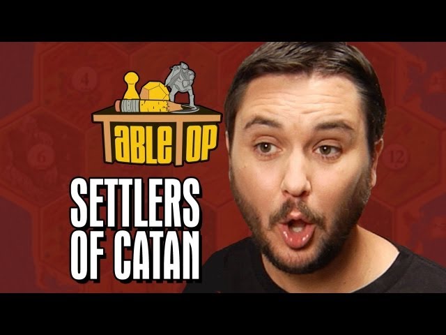 Settlers of Catan: Wil Wheaton, Jane Espenson, James Kyson, Neil Grayston. TableTop Episode 2