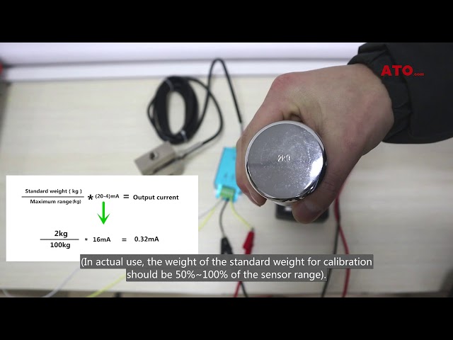 How to calibrate the load cell transmitter/weight transmitter