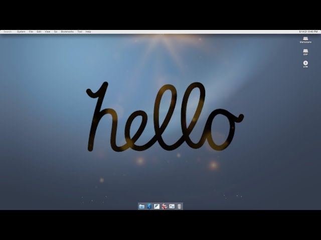 helloSystem | A Simple And Elegant Operating System