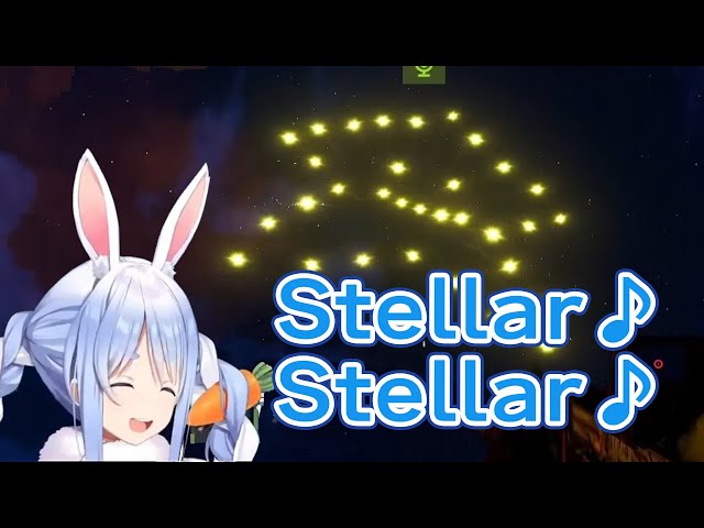 Pekora confuses everyone when they were singing "Stellar Stellar"【Rust/Hololive Clip/EngSub】