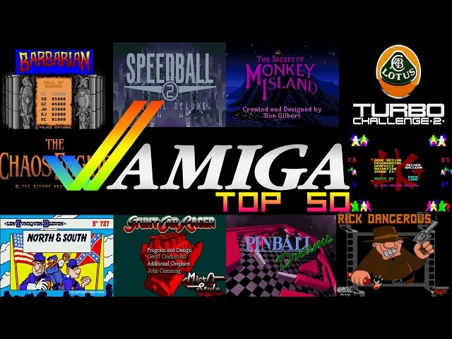 Amiga Top 50 Games