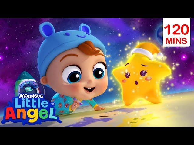 Twinkle Twinkle Little Star | Little Angel | Fun Kids Songs | Nursery Rhymes